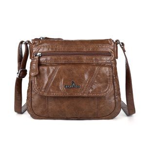 Angelkiss Small Crossbody Bag Leather Shoulder Purse Hobo :')